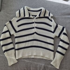 AE Striped Knit Pullover